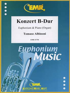 Illustration de Konzert en si b M pour euphonium et piano ou orgue