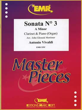 Illustration de Sonate N° 3 en la m (tr. Mortimer)