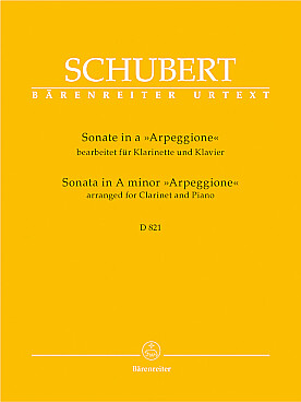 Illustration schubert sonate arpeggione d 821 la min