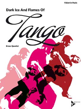 Illustration hude dark ice and flames of tango