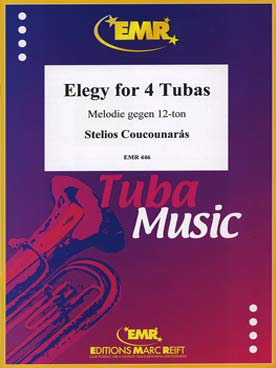 Illustration coucounaras elegy for four tubas