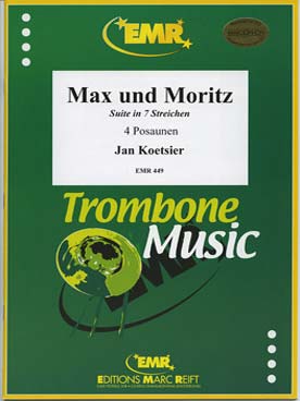 Illustration koetsier max und moritz