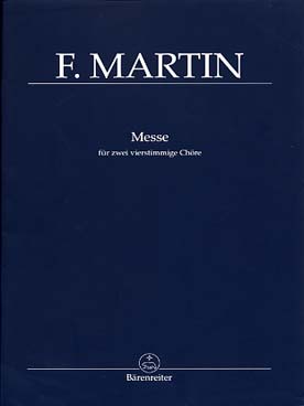 Illustration martin frank messe pour 2 choeurs mixtes
