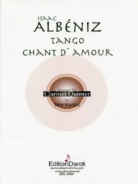 Illustration albeniz tango - chant d'amour