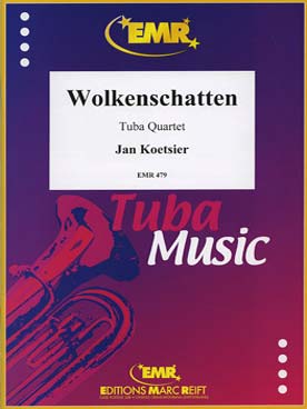 Illustration de Wolkenschatten op. 136 pour un euphonium et trois tubas