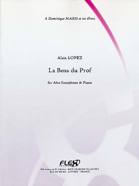 Illustration lopez boss du prof (la) pour sax alto