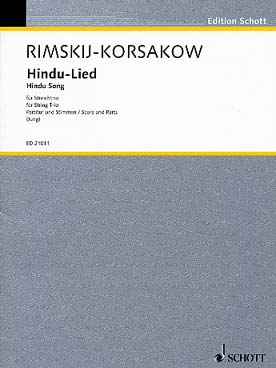 Illustration rimsky-korsakov hindu-lied