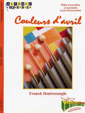 Illustration de Couleurs d'avril pour flûte et marimba