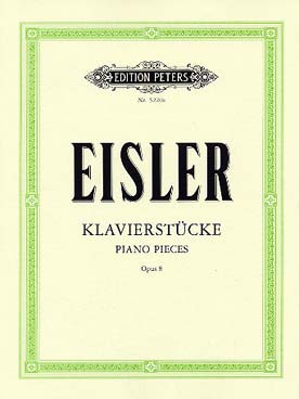 Illustration eisler piano pieces op. 8