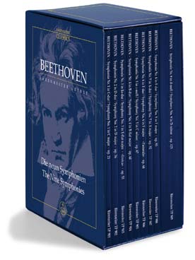 Illustration de Les 9 Symphonies en coffret, partitions de poche