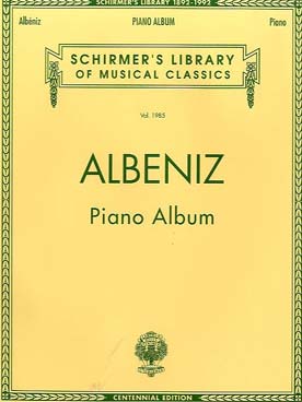 Illustration albeniz piano album