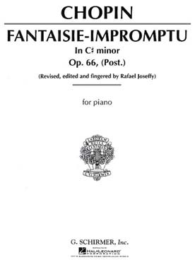 Illustration chopin fantaisie-impromptu op. 66