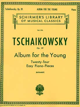 Illustration tchaikovsky album d'enfants op. 39