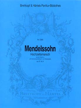 Illustration de Marche nuptiale op. 61/9 du Songe d'une nuit d'été