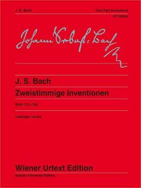 Illustration de Inventions à 2 voix BWV 772-786 (tr. Leisinger)