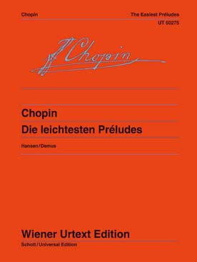 Illustration chopin preludes faciles op. 28