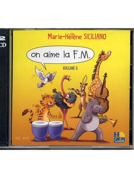 Illustration siciliano  on aime la fm - 6e annee cd
