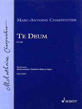 Illustration de Te Deum pour chœur mixte SATB, solistes SSATB et orchestre, réd. piano (latin)