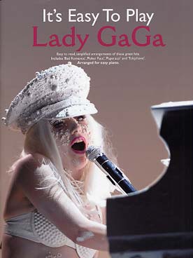 Illustration it's easy to play lady gaga (p/v/g)