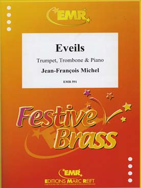 Illustration de Eveils pour trompette, trombone et piano