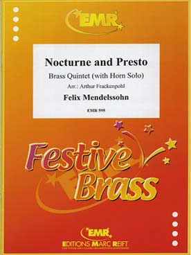 Illustration mendelssohn nocturne and presto