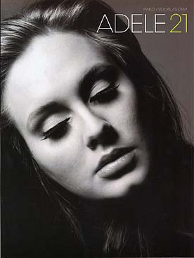 Illustration de Adele 21 (P/V/G) : 11 chansons de son 2e album