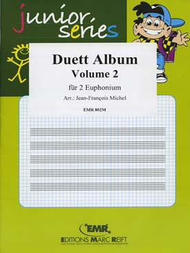 Illustration de DUETT ALBUM "Junior series" pour 2 euphoniums (tr. Michel) - Vol. 2