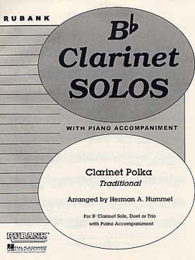 Illustration clarinet polka (tr. hummel)