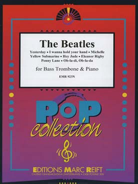 Illustration beatles pieces (8) tromb basse/piano