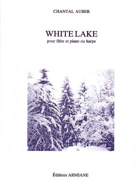 Illustration de White lake pour flûte et piano ou harpe