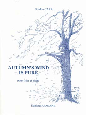 Illustration carr autumn's wind is pure