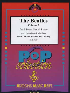 Illustration de The Beatles pour 2 saxophones ténor et piano (tr. Mortimer) - Vol. 2 : Hey Jude, It's for you,  Ob-la-di, Ob-la-da