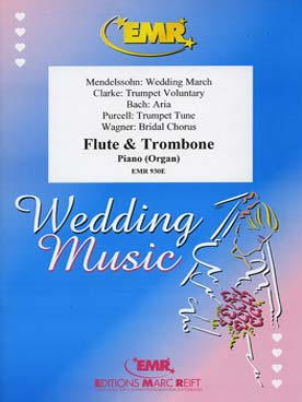 Illustration wedding music : bach, clarke, purcell..