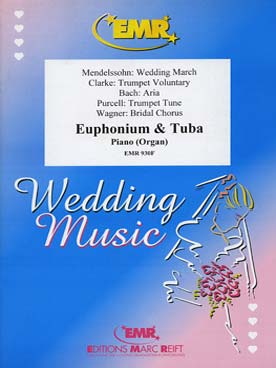 Illustration wedding music : bach, clarke, purcell..