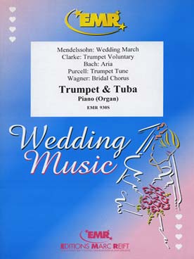 Illustration wedding music : bach, clarke, purcell..