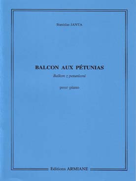 Illustration de Balcon aux pétunias