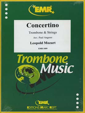 Illustration mozart (l) concertino trombone et cordes