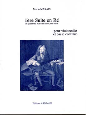 Illustration de Suite en ré N° 1 pour violoncelle et basse continue