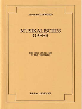 Illustration gasparov musikalisches opfer