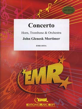 Illustration de Concerto pour cor, trombone et orchestre