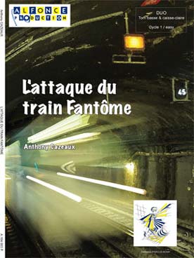 Illustration cazeaux attaque du train fantome (l')