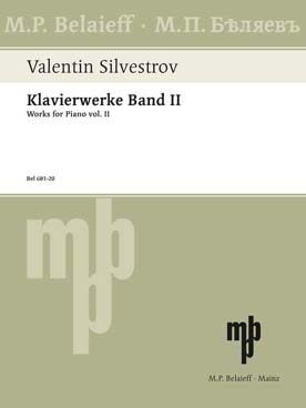 Illustration silvestrov piano works vol. 2