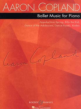 Illustration copland ballet music for piano