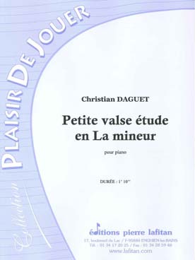 Illustration de Petite valse étude en la m