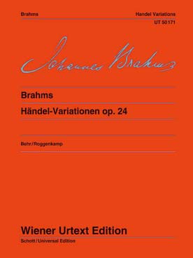 Illustration brahms variations haendel op. 24