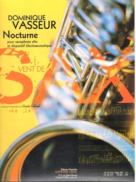 Illustration de Nocturne pour saxophone et dispositif électroacoustique
