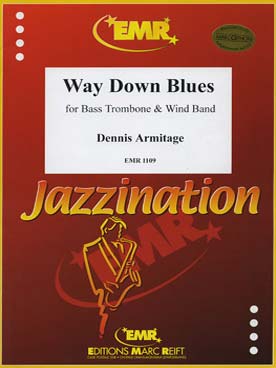 Illustration de Way down blues pour trombone basse et orchestre   