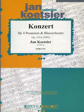 Illustration de Konzert pour 4 trombones et orchestre à vents