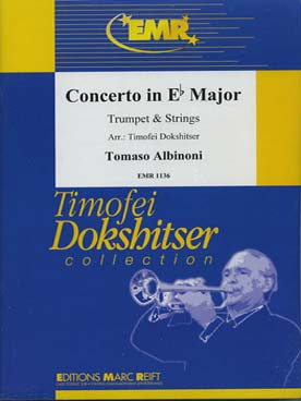 Illustration de Concerto en mi b M pour trompette et cordes