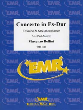 Illustration de Concerto en mi b M pour trombone et orchestre à cordes